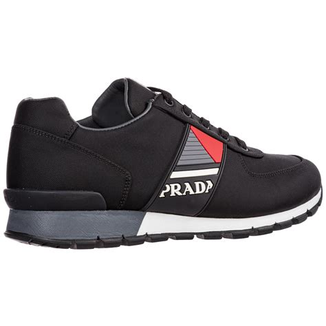 Prada Match Race Sneakers in Black for Men 